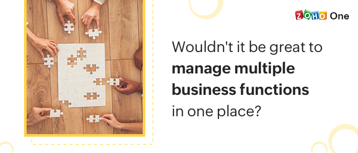 Zoho One - Complete Business Suite